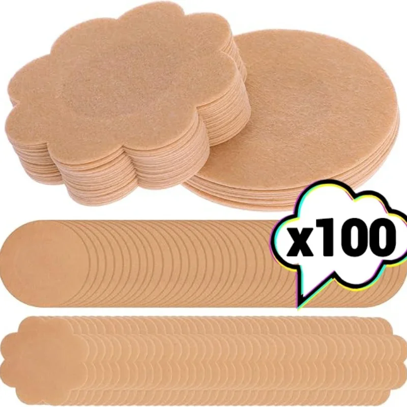 Nipple Cover Pasties - 10/100pcs ผู้หญิงฝาครอบหัวนม Self Adhesive Lift UP