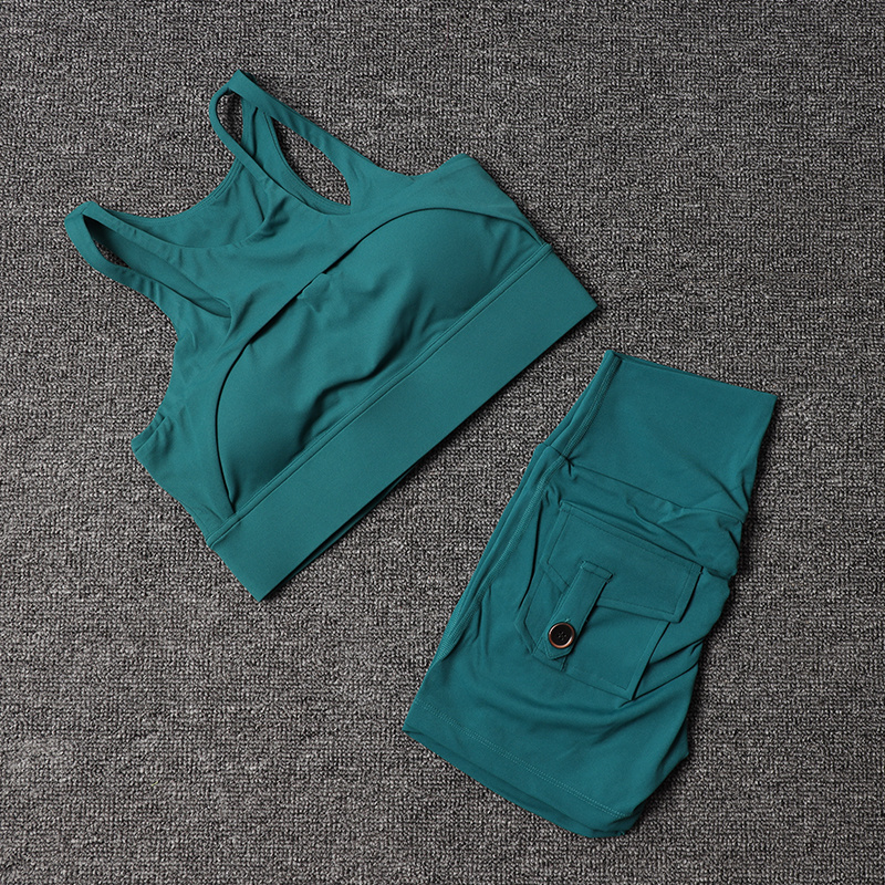 กางเกงขาสั้นออกกําลังกายชุดโยค - Sports Bra High Impact บทวิจารณ์และราคา