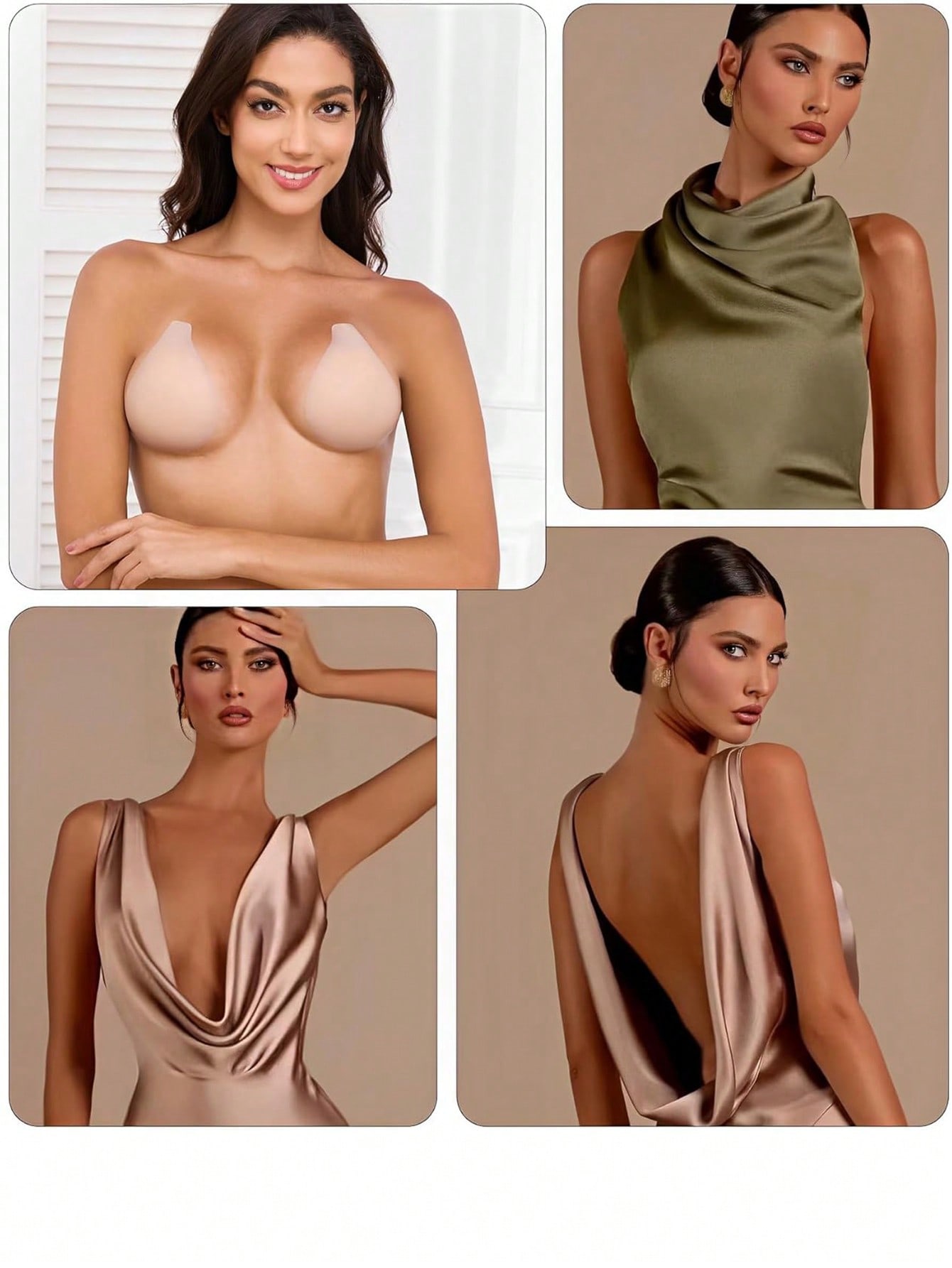 1 คู่ แผ่นปิดหัวนมแบบยกกระชับ  - Nipple Cover Pasties บทวิจารณ์และราคา
