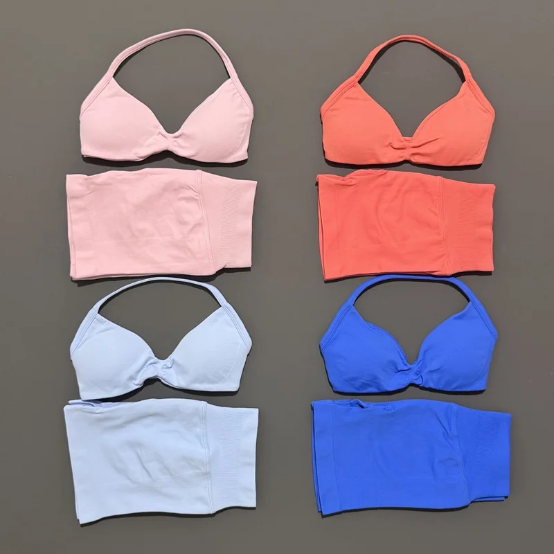 2 ชิ้น HISTELLO ชุดกีฬาชุดโยคะ - Sports Bra High Impact บทวิจารณ์และราคา