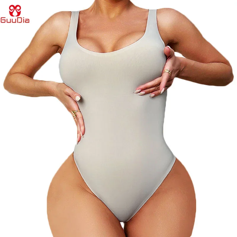 GUUDIA เซ็กซี่ทองลึก U คอ Smoo - Shapewear Bodysuit Firm บทวิจารณ์และราคา