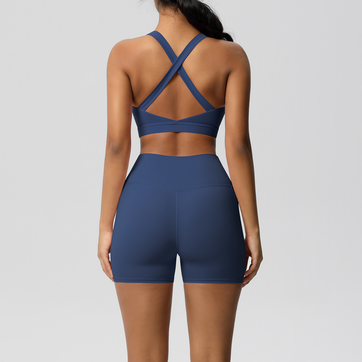 2PCS กีฬา Pocketed ชุดโยคะเสื้ - Sports Bra High Impact บทวิจารณ์และราคา