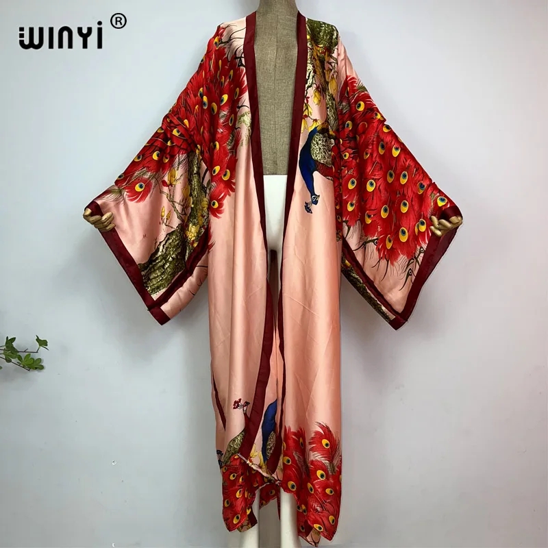 เสื้อคลุมคาร์ดิแกน WINYI 2026  - Robe Silk Women บทวิจารณ์และราคา
